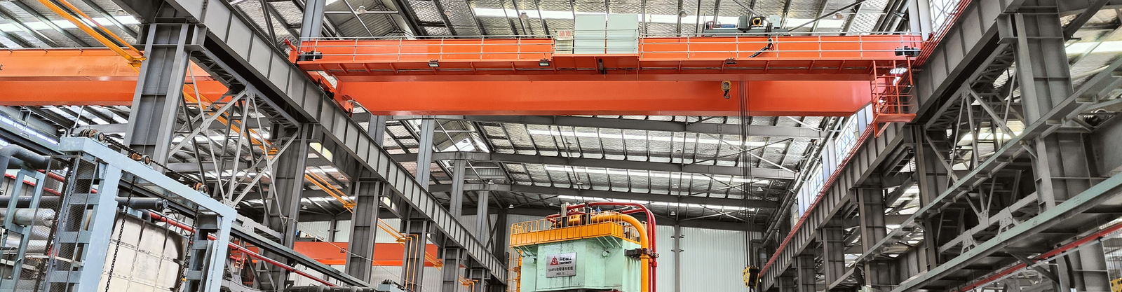 Guindaste aéreo da viga dobro