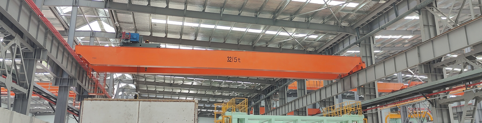 Guindaste aéreo da única viga