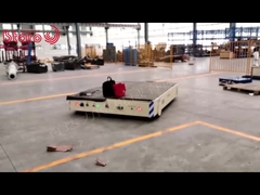 Trole material de transferência da ferramenta elétrica de aço inoxidável de 8 toneladas do transporte do carro da plataforma