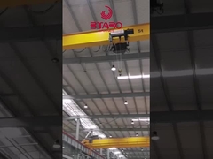 Guindaste de viagem elétrico do OEM do padrão europeu de guindaste aéreo do EOT da viga de Workshop1-10ton único