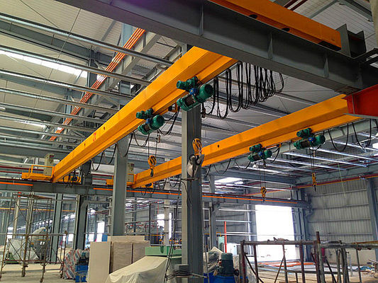 Cor de pintura personalizada Granas aéreas de viga única com altura de elevação de 6-30m e certificação CE ISO9001 2015