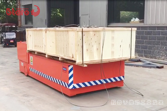 OEM do carro do transporte de materiais de 30 Ton Trackless Transfer Cart Electric