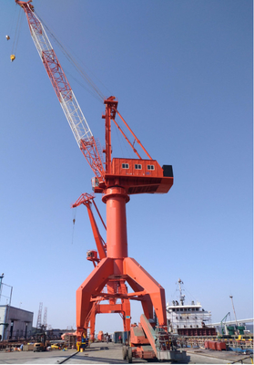 portal compacto Crane For Loading do porto do quadro do período de 8.5m-30m