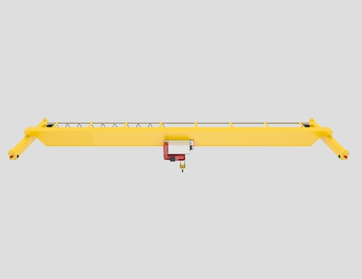 Levantar apressa 8/0.8 M/Min Single Beam Bridge Crane para a oficina