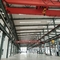 Ponte elétrica resistente Crane In Warehouse do feixe do dobro 5T do vento