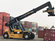 Utilização alta do OEM 45 Ton Yard Container Reach Stacker do ODM