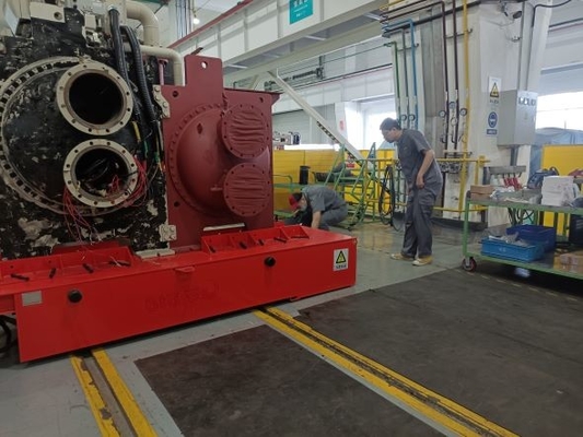 Grande manuseio mecânico 25T Free Turn Trackless Carrinho de transferência para máquina móvel