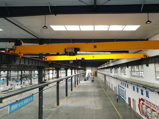 Mini-Armazém de carga leve ponte guindaste peso leve 5 toneladas viajar