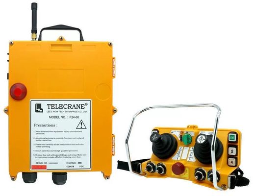 F24-60 controlo remoto sem fio multifunção,F24-60 controlo remoto com ampla gama de frequências e alta sensibilidade para guindaste aéreo de viga única